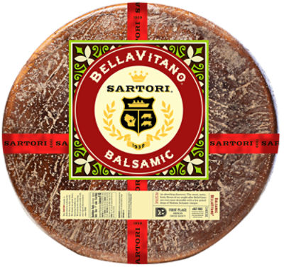 Sartori Bellavitano Balsamic Cheese Wheel